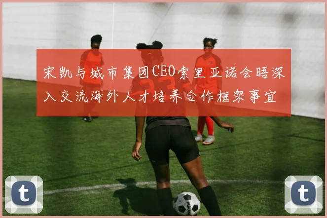 宋凯与城市集团CEO索里亚诺会晤深入交流海外人才培养合作框架事宜